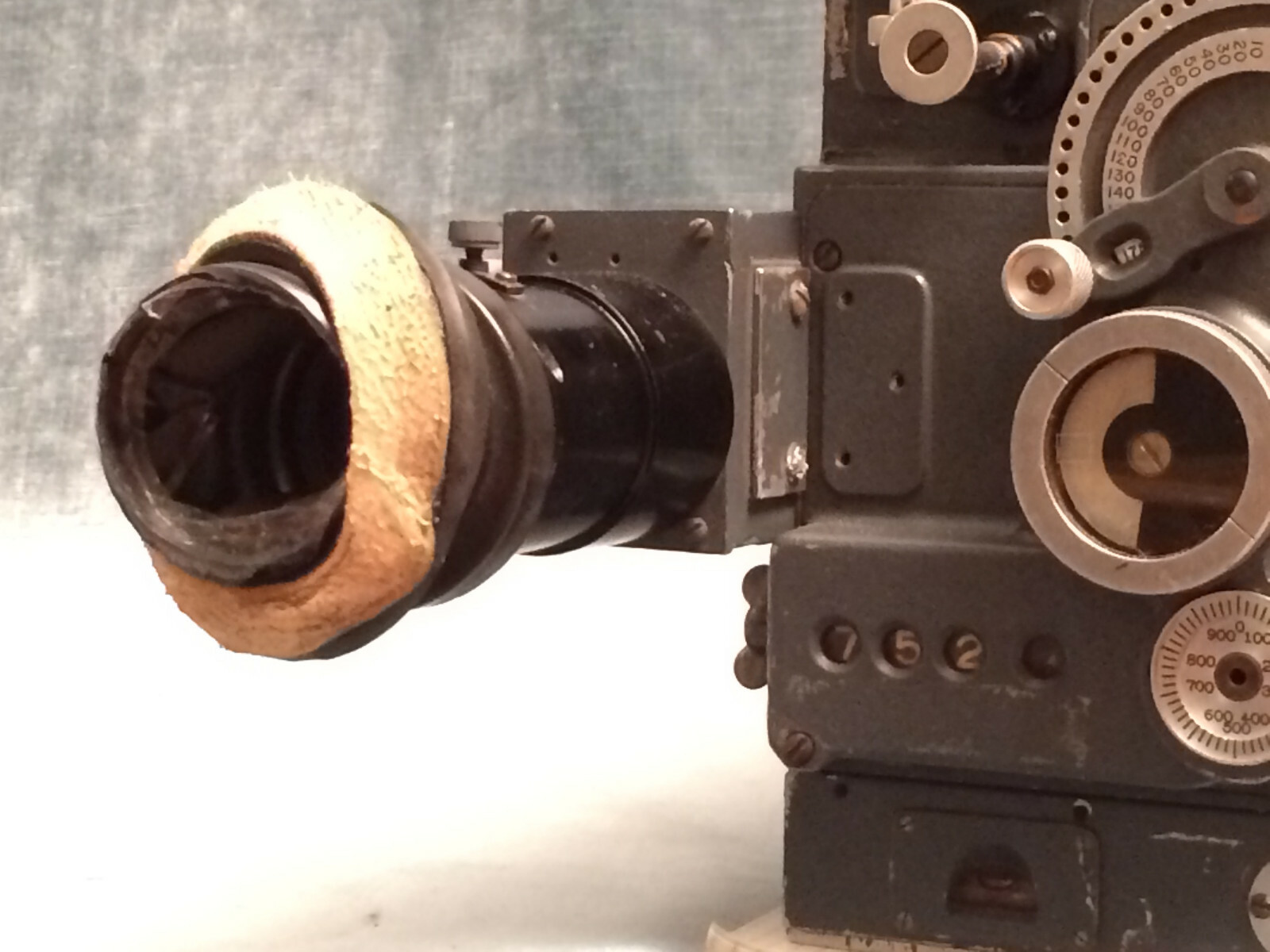 RUBBER EYE-CUP for 35mm FRIES-MITCHELL “GC” MOVIE CAMERA VIEWFINDER, GC ARRI-35