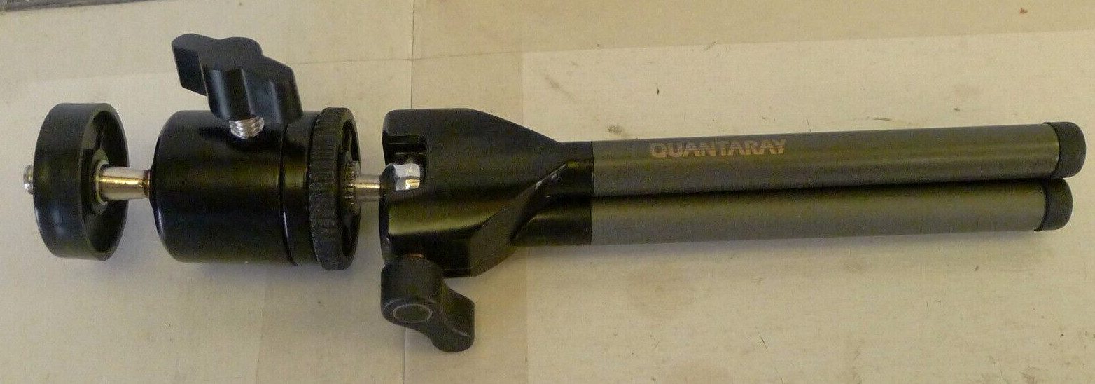 Quantaray Adjustable Hight Dual Ball Head Table Top Tripod – Used