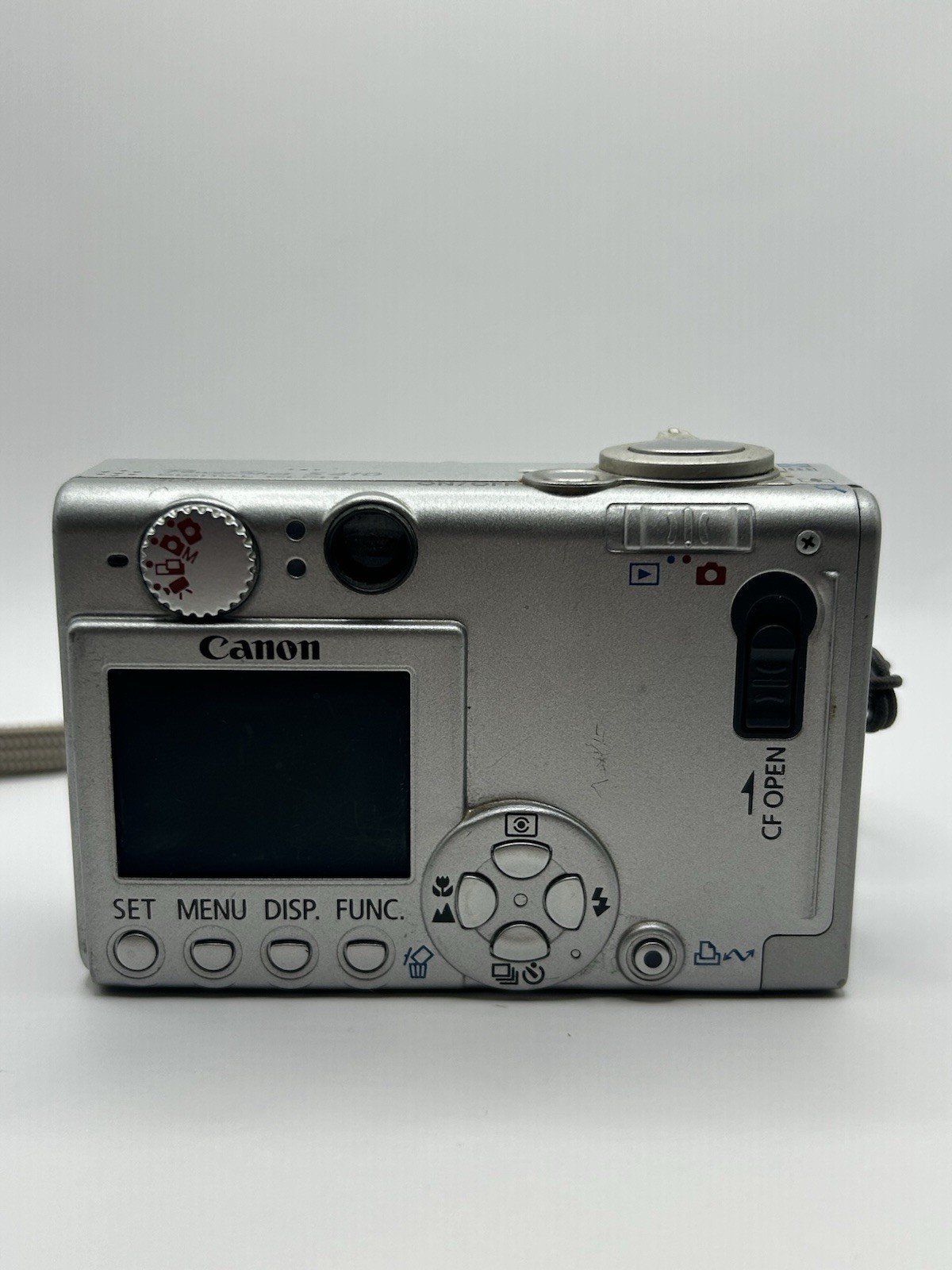 Canon PowerShot S410 4.0MP Compact Digital Camera With Box, Manuals And Cords