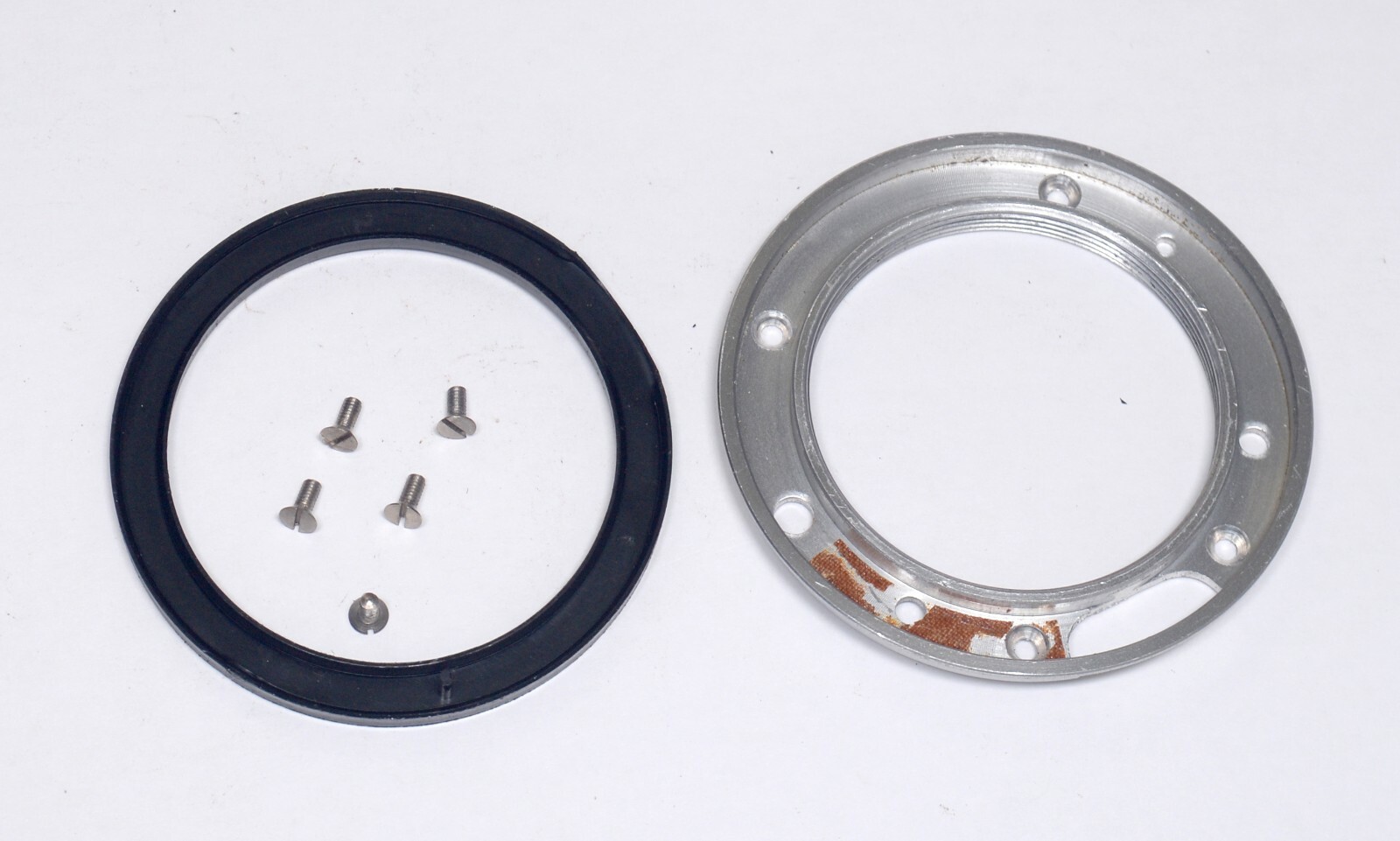 PRAKTICA LTL Lens Mount Ring w Screws Vintage SLR 35mm Film Camera Parts Germany