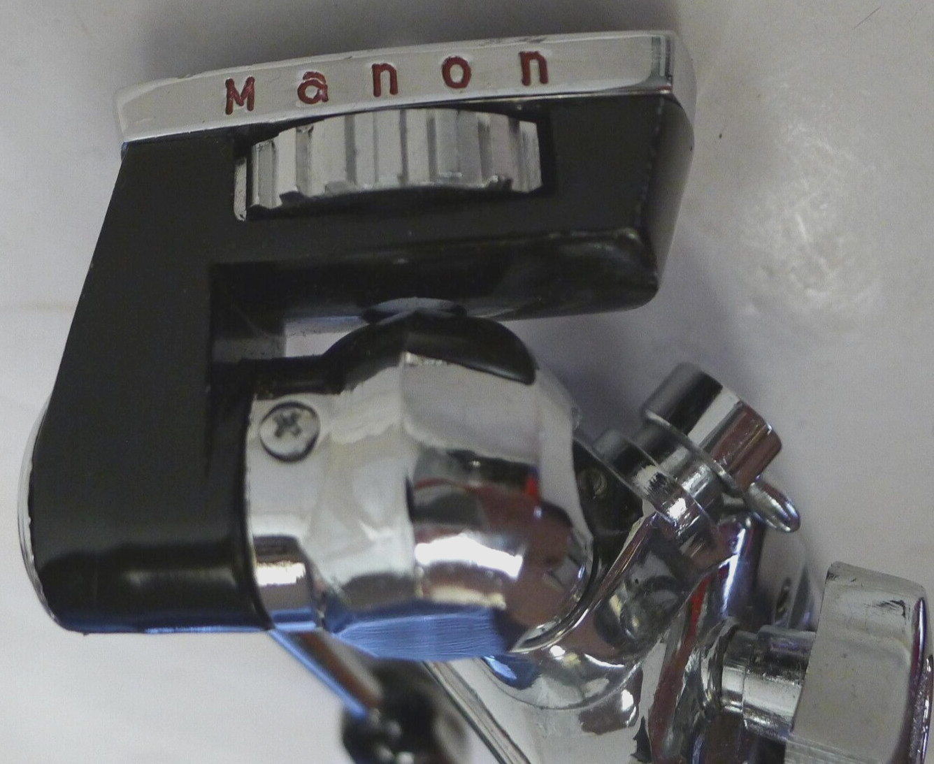 Manon Compact Telescopic Tripod w/Elevator Hand Crank +Original Case -Japan