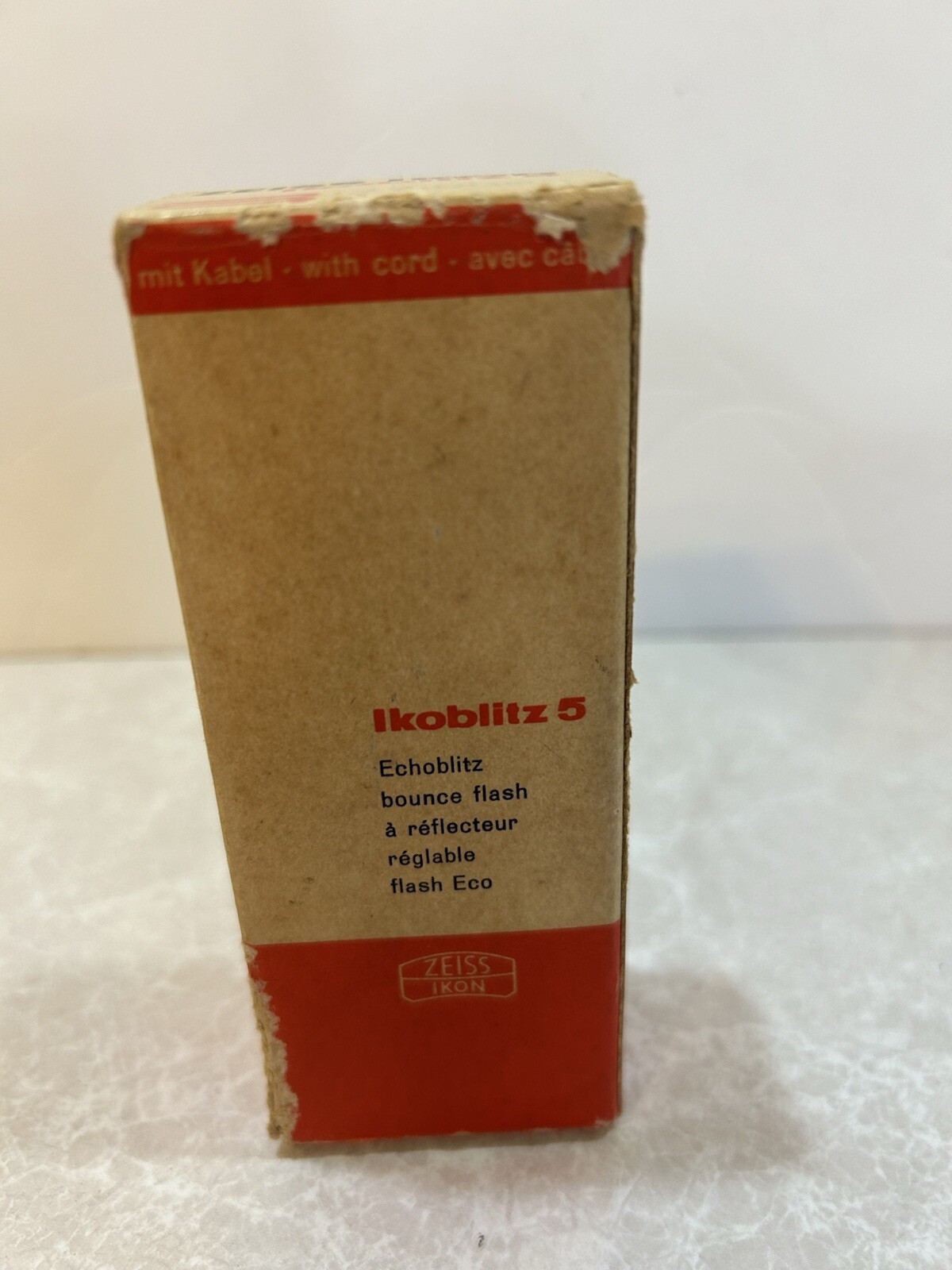 Zeiss Ikon Ikoblitz 5 Flash. In Original Box With Instructions.