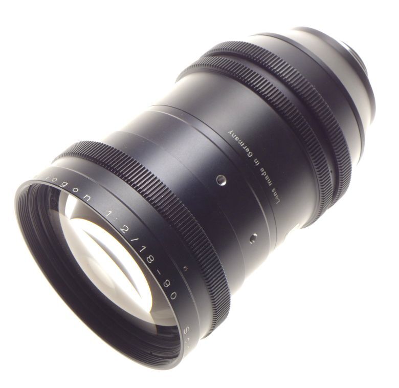 Schneider-kreuznach variogon zoom lens 1:2/18-90 c-mount