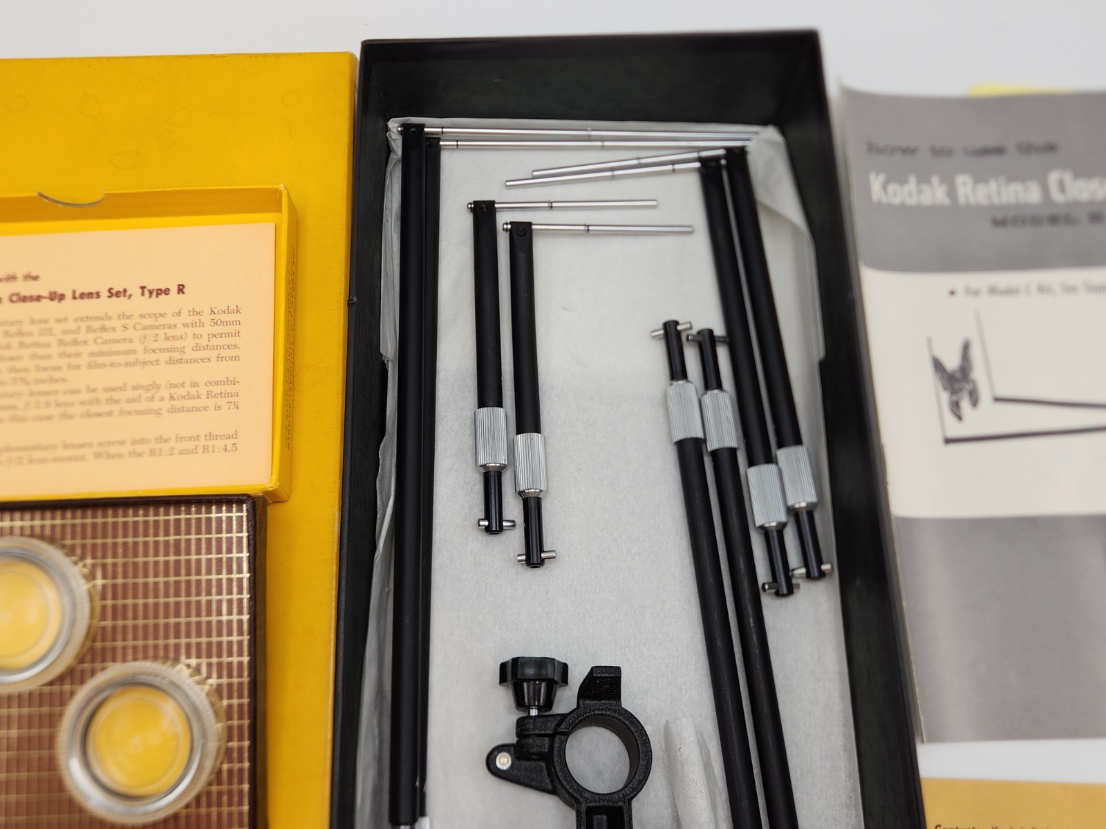 Kodak Retina Close-Up Kit w/ F2 32, F3 32, F4.5 32 Filters Camera Macro w/ Box