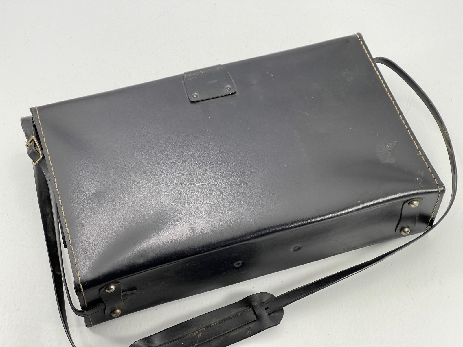 Vintage Polaroid Camera Equipment Carry Case Bag w Shoulder Strap 14″x 8″ x 3.5″
