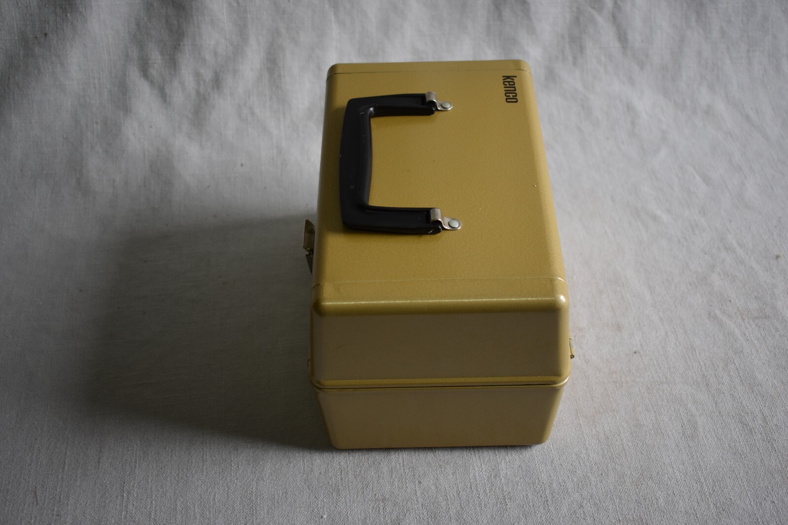 Vintage Kenco Movie Film Library Chest Box 8mm W/5 Carson 200 ft Reel and Can