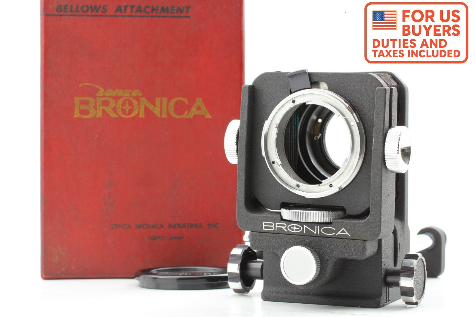 [Unused w/ Box] Zenza Bronica Tilt & Shift Bellows Type 2 For EC S2 From JAPAN