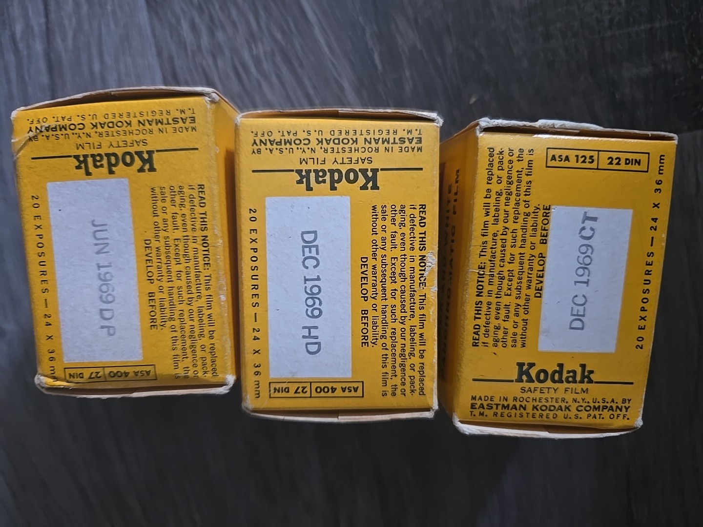 Vtg Kodak Plus X Tri-x Pan Black White Film Kodascope Oil Polaroid Print Coater