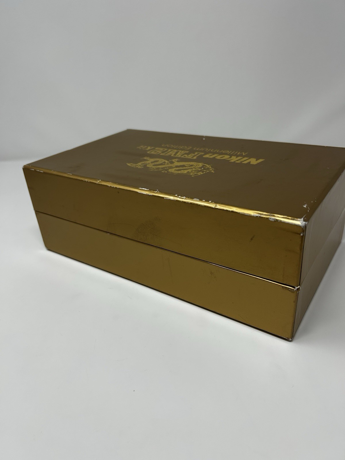 Nikon FM2 Millennium Edition Dragon Gold Presentation Box ONLY + Manual