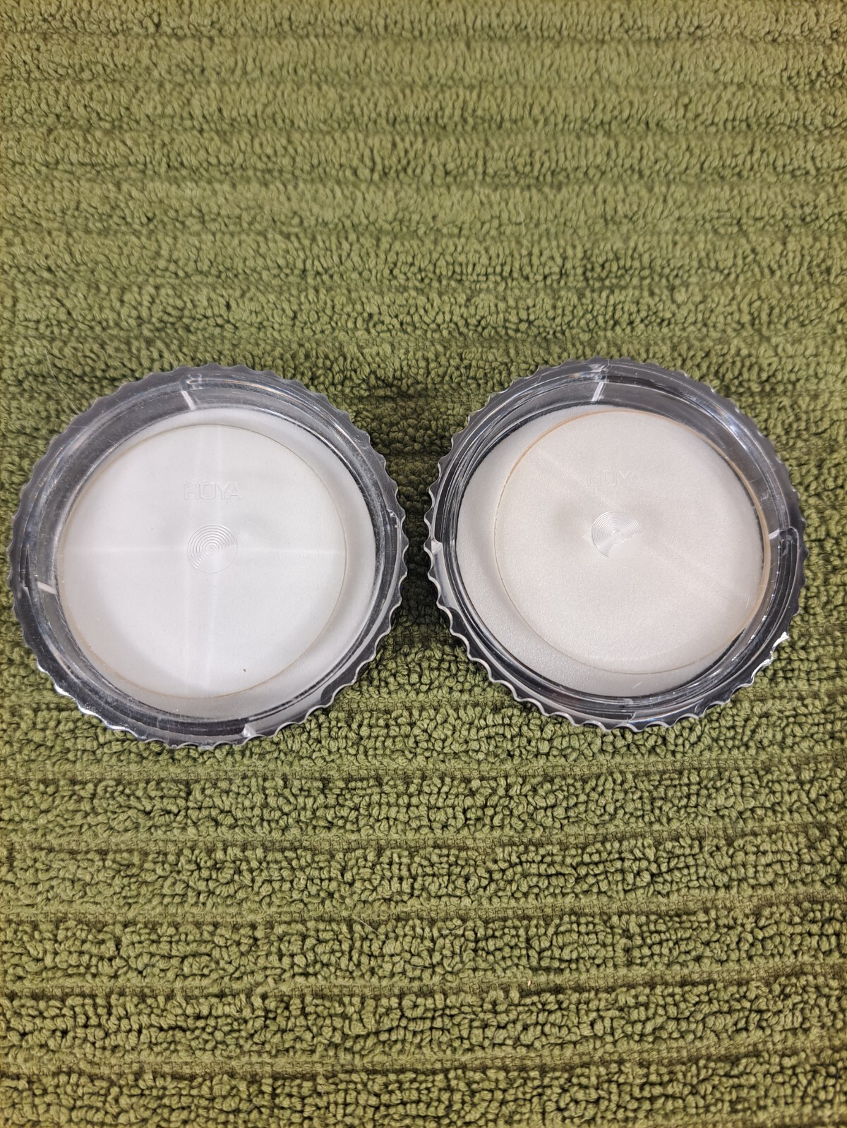2 Vintage Special Effect Lens Filters Split & Quad Series 7 VII – Glass Only