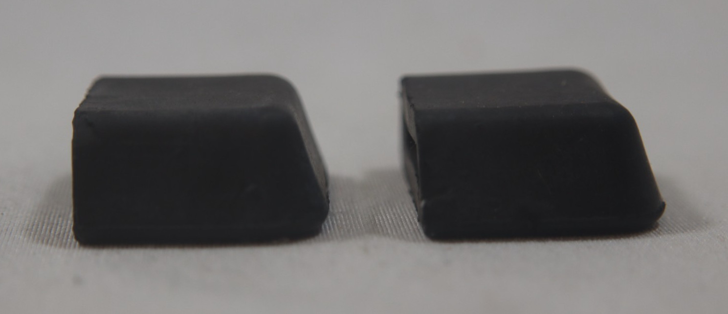 Bell & Howell Projector Elevation Leg Slide-On Rubber Foot Pads OEM