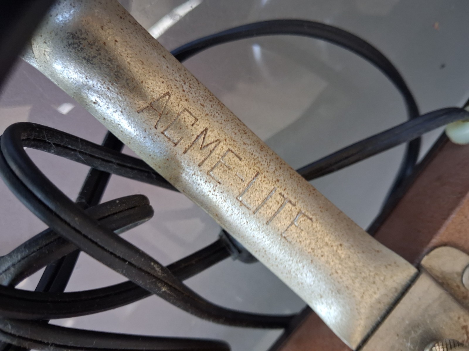 Vintage Acme-Lite Chicago Mov-E-Light, 1950s Camera Light Bar, Still Works
