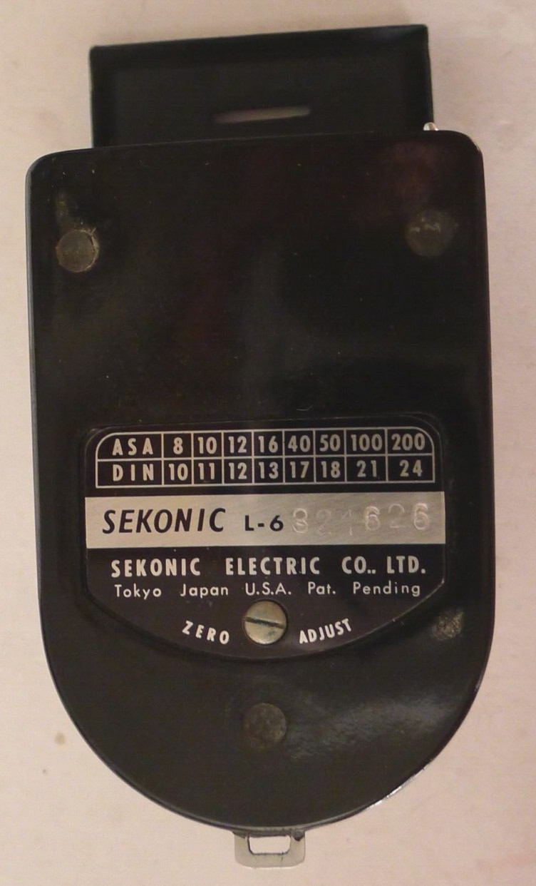 Sekonic Exposure Light Meter Model L-6 with Leather Case – Made in Japan -TESTED