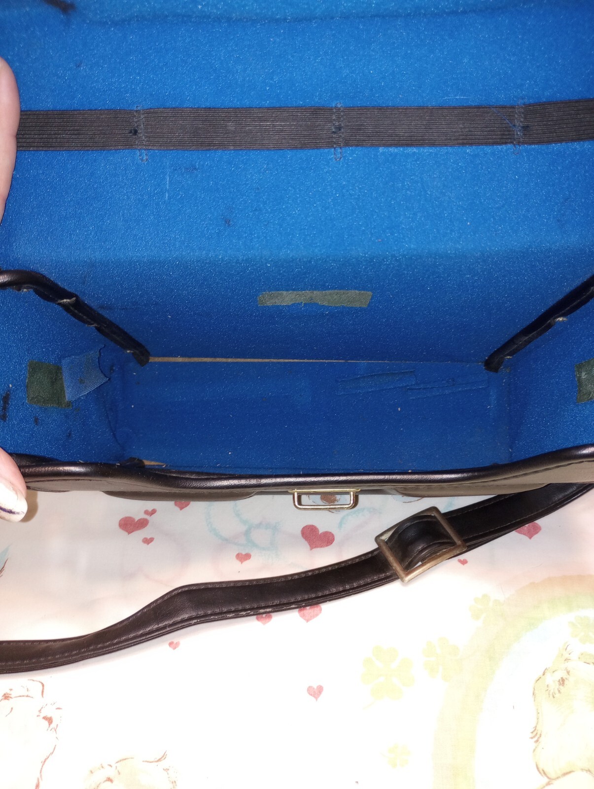 Vintage Black Camera Case With Adj. Strap