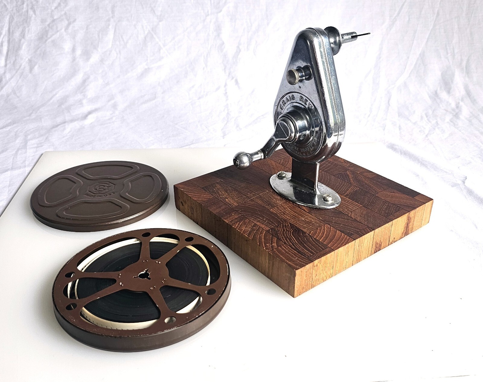 MOVIE FILM REWING – WITH REEL & MOVIE – EXCE. CONDITION USA
