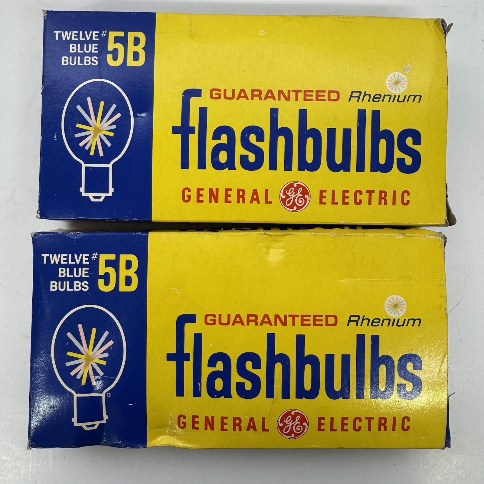GE 5B Flashbulbs 21 Rhenium Bulbs For Vintage Cameras Lot Of 20 Vtg