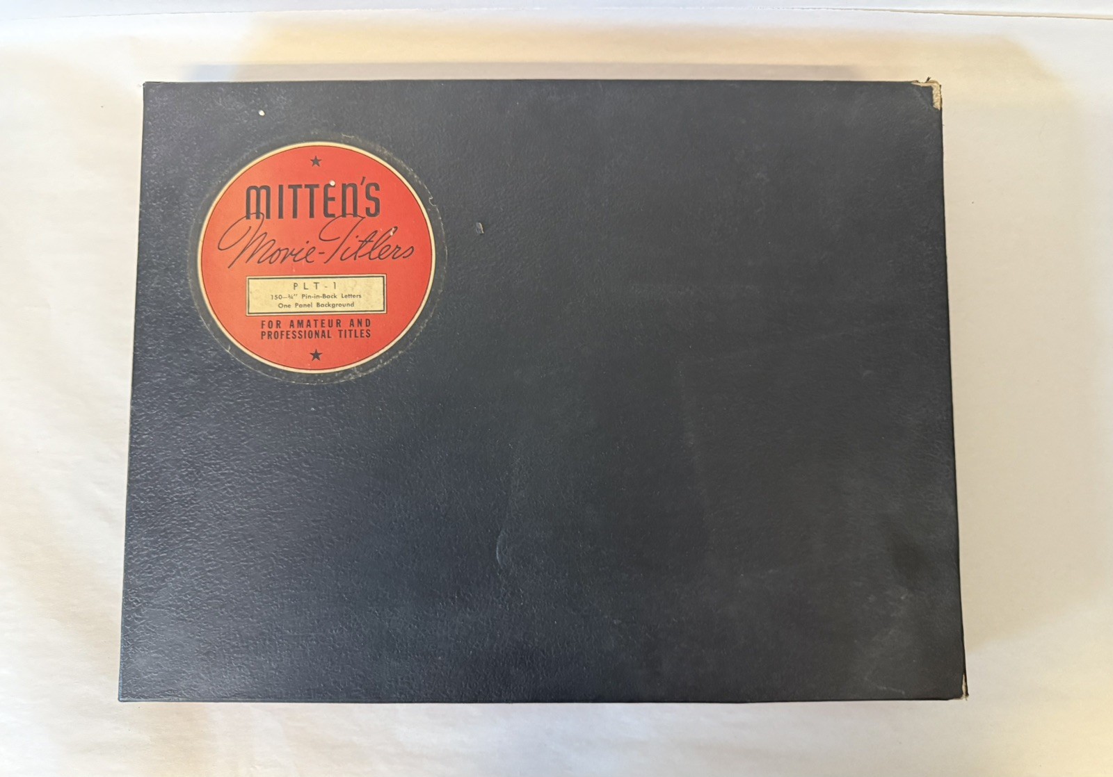 Mittens Professional Movie Titlers Set PLT-1 Vintage BRAND NEW!
