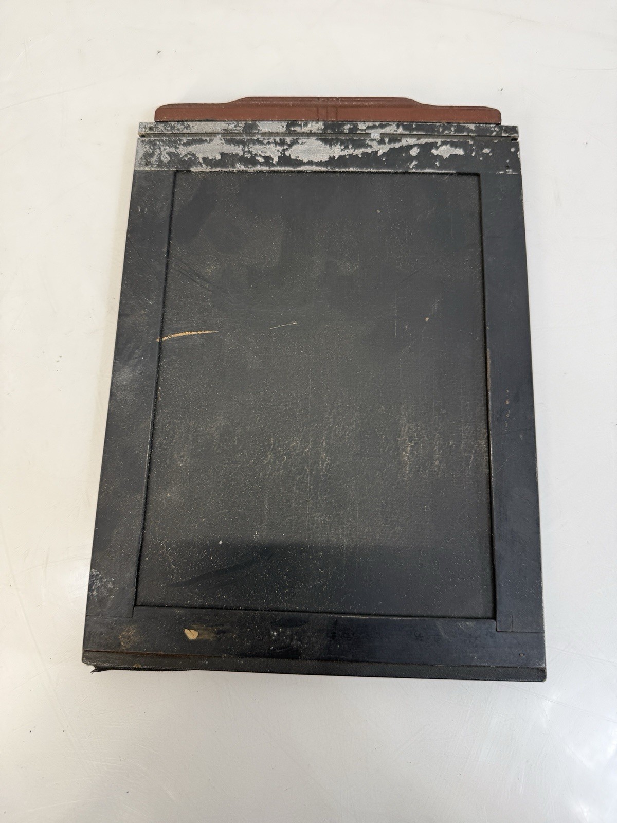 Vintage 5×7 Wood Film Holder Antique Large Format Dark Slide Double Plate Case