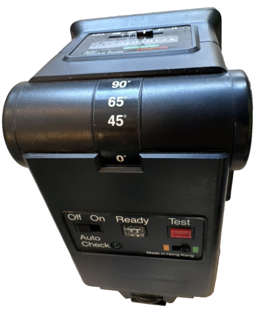 JCPenney Compact Zoom Thyristor Strobe Flash Tilt Head W/ Manual. Tested/Works