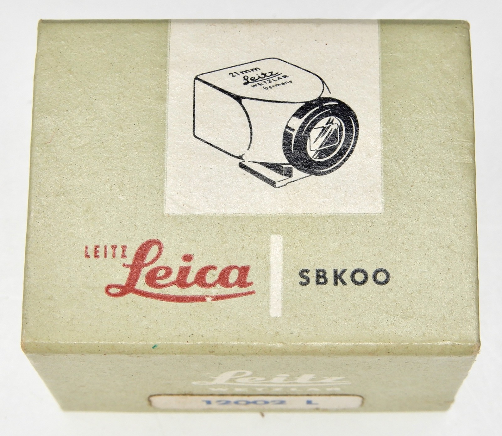 Leica Box for SBKOO 21mm Metal Finder #2 ……….. Minty