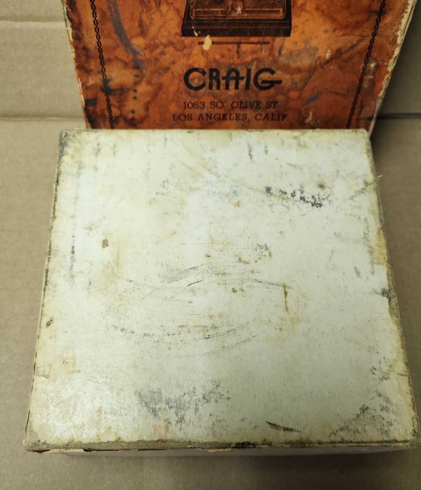 CRAIG Movie Supply Company 8-16 MM Junior Splicer Vintage Glass Kit Film