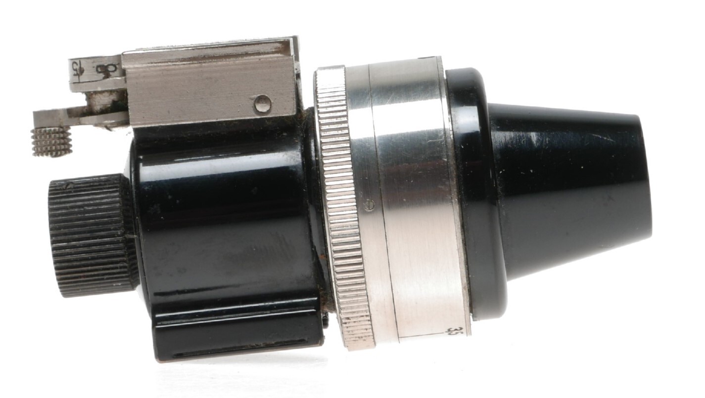 Leitz Viewfinder Universal Nickle black VIDOM camera Leica 2nd type