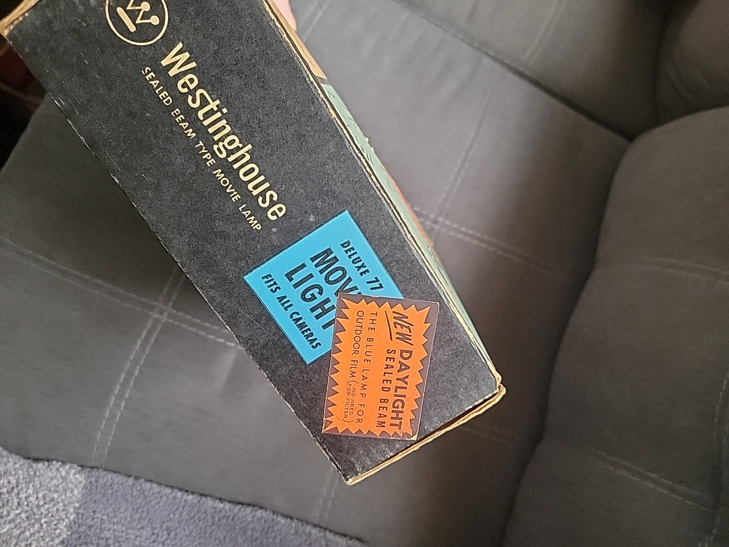 VTG WESTINGHOUSE SEALED BEAM TYPE MOVIE LAMP USED STILL WORKING