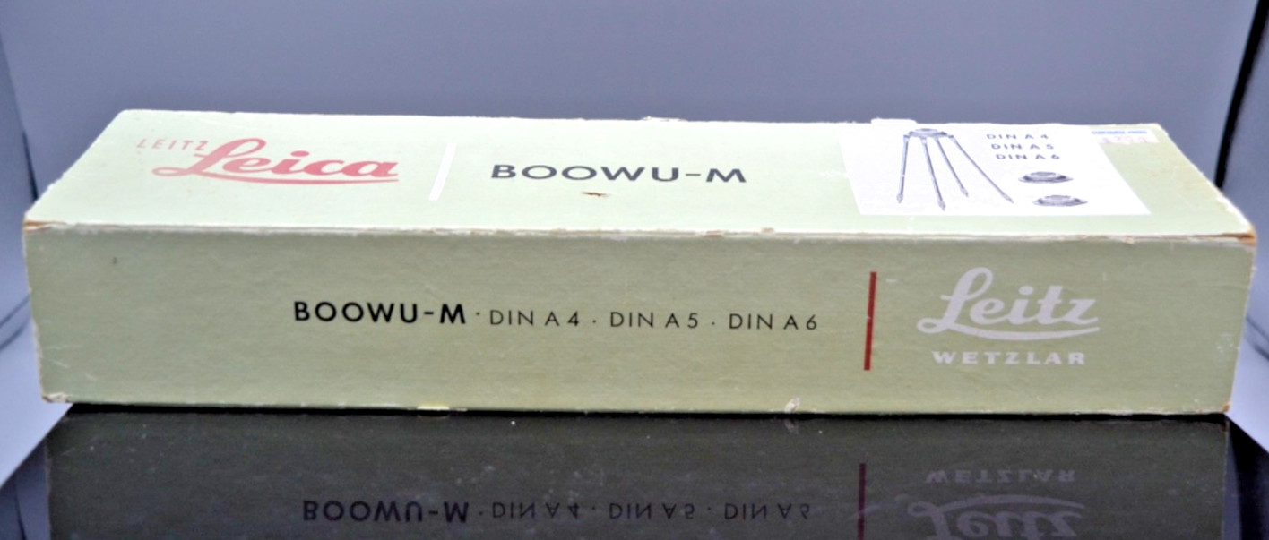 Leica Leitz BOOWU-M Din A4 A5 A6 Copy Stand Parts Boxed