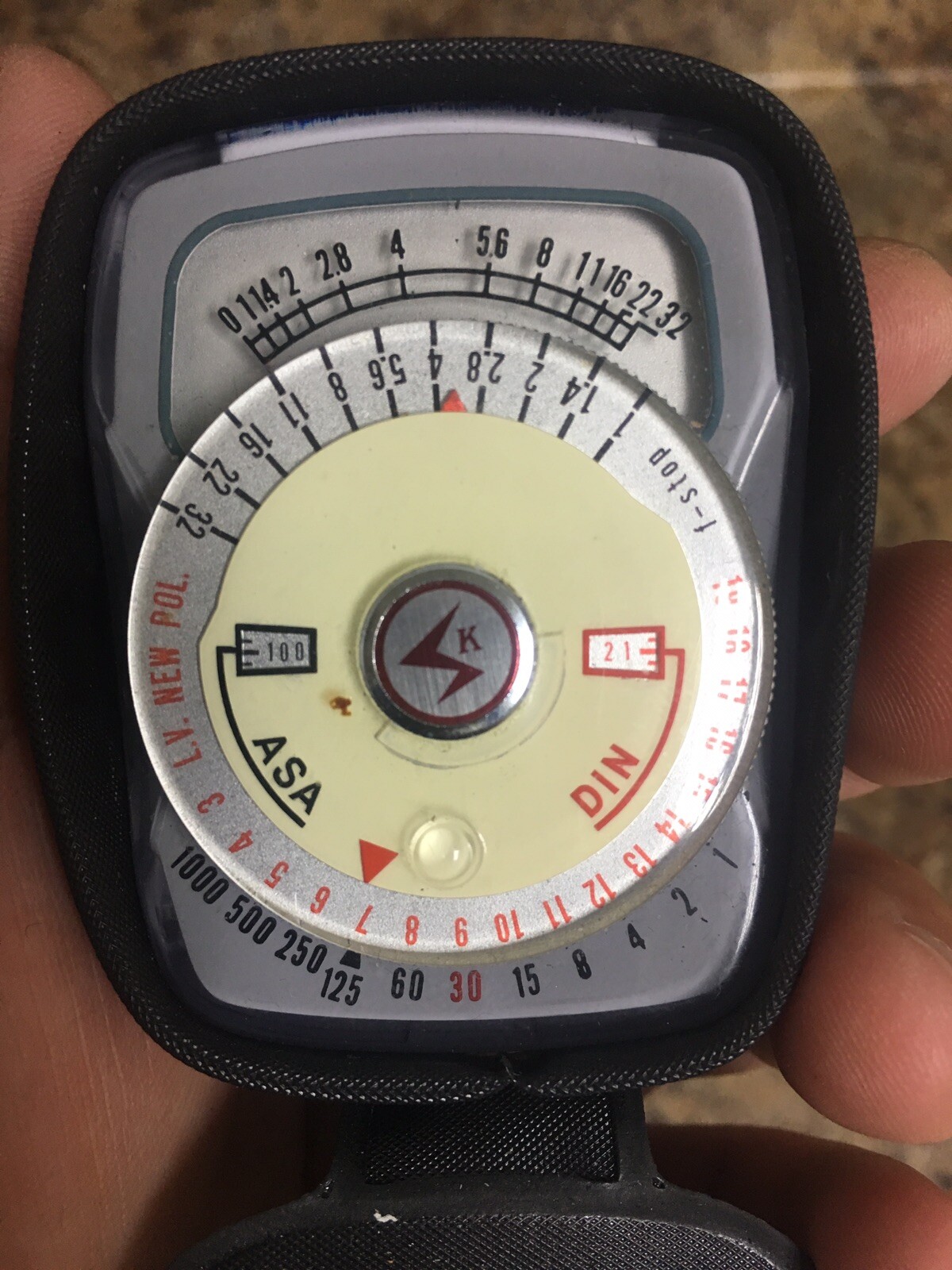 RARE Unittic ASA DIN CDS Light Exposure Meter