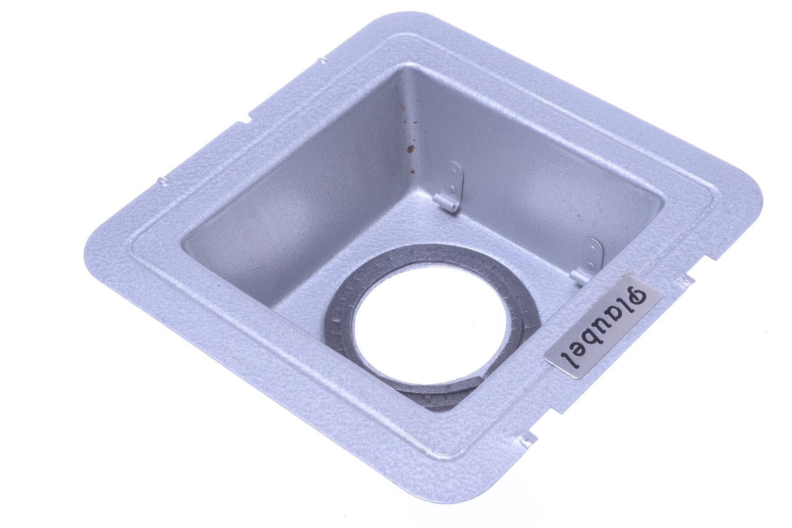✅ PLAUBEL 166X166MM WIDE ANGLE RECESSED LENS PLATE BOARD 54MM HOLE