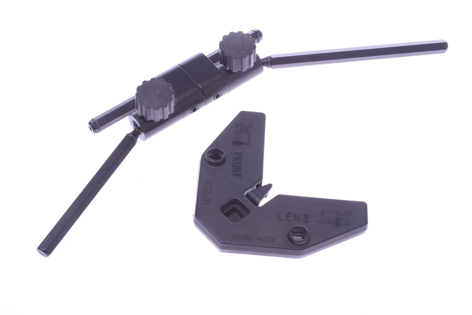 ✅ SINAR HOOD SHADE ADAPTER HOLDER CLIP & RODS FOR SQUARE BELLOWS TECH. CAMERA