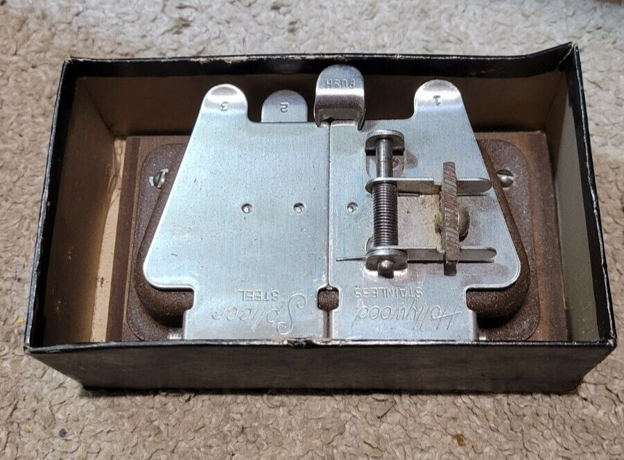 Vintage Hollywood Stainless Steel Splicer 8mm-16mm