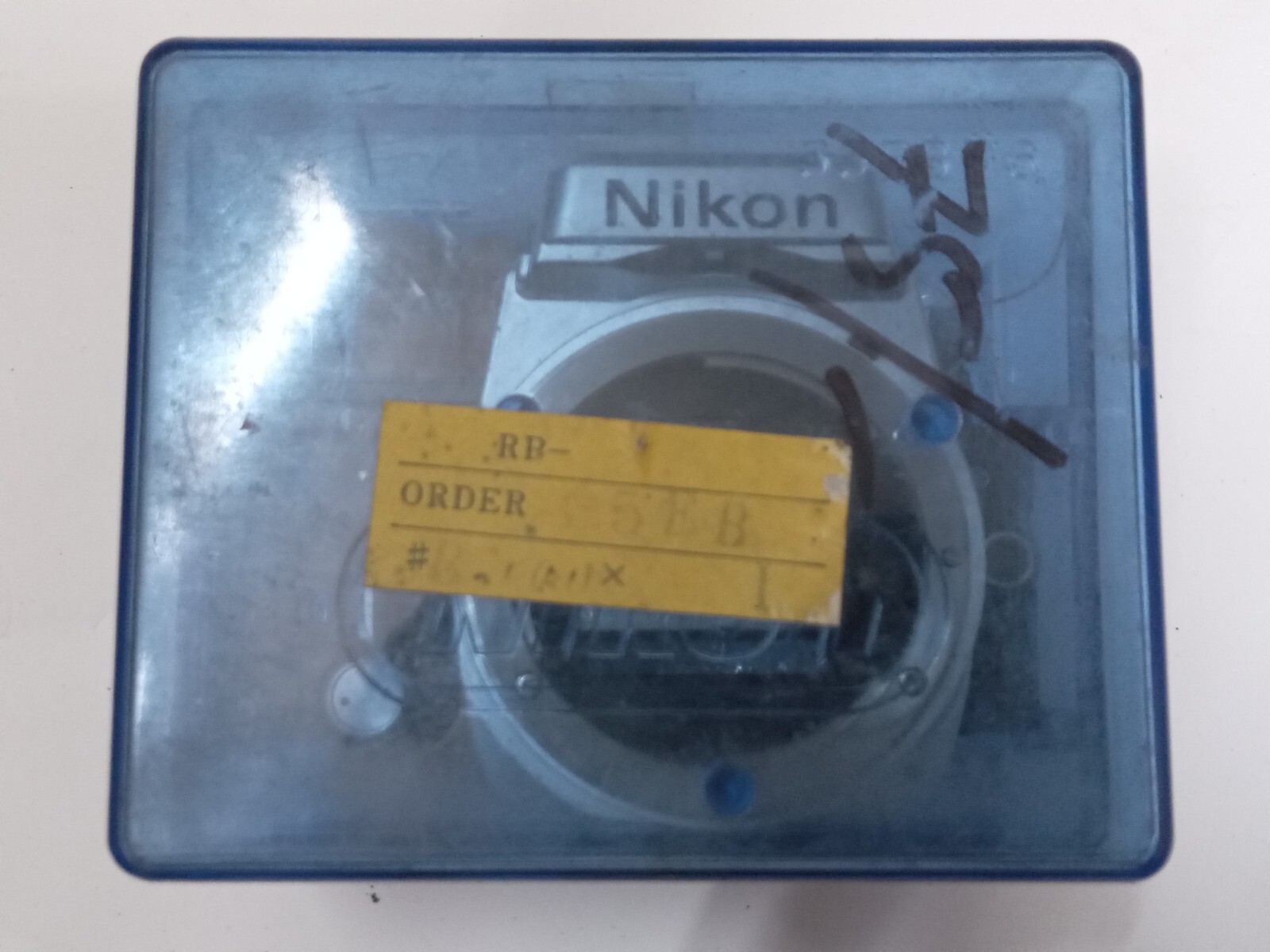 New Old Stock Nikon FM / FM2 / FE 2 Silver Front Bezel W Mirror Box Spare Part