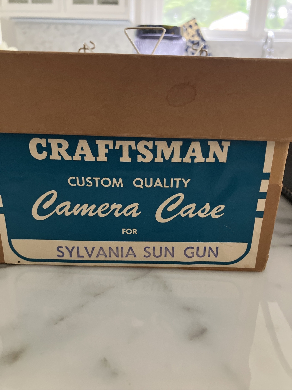 SYLVANIA SUN GUN PROFESSIONAl SG-55 NW ORIGINAL BOX PAPERWORK CASE TESTED!