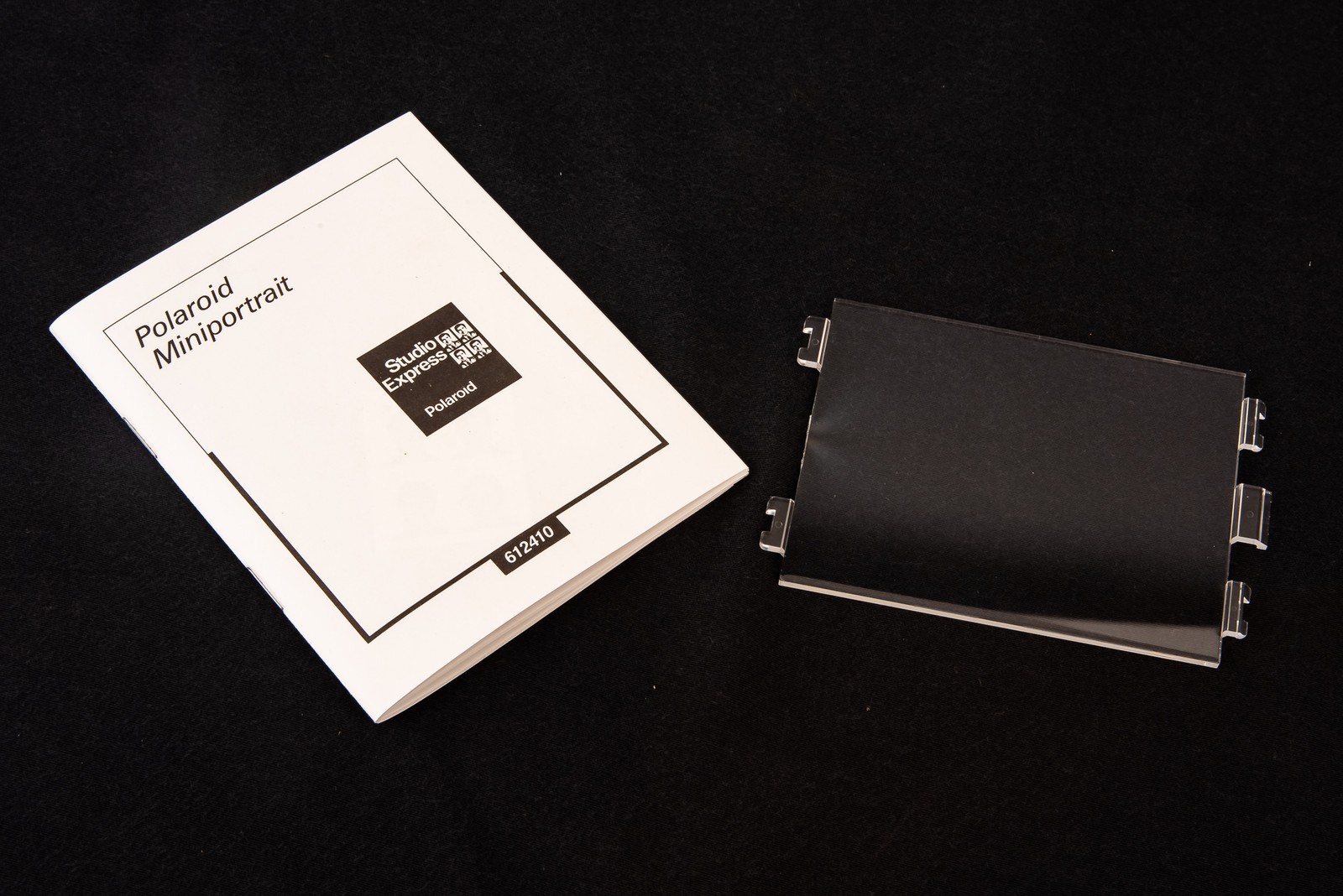 Polaroid Miniportrait Studio Express Validation Plate MINT NOS in Box RARE V23