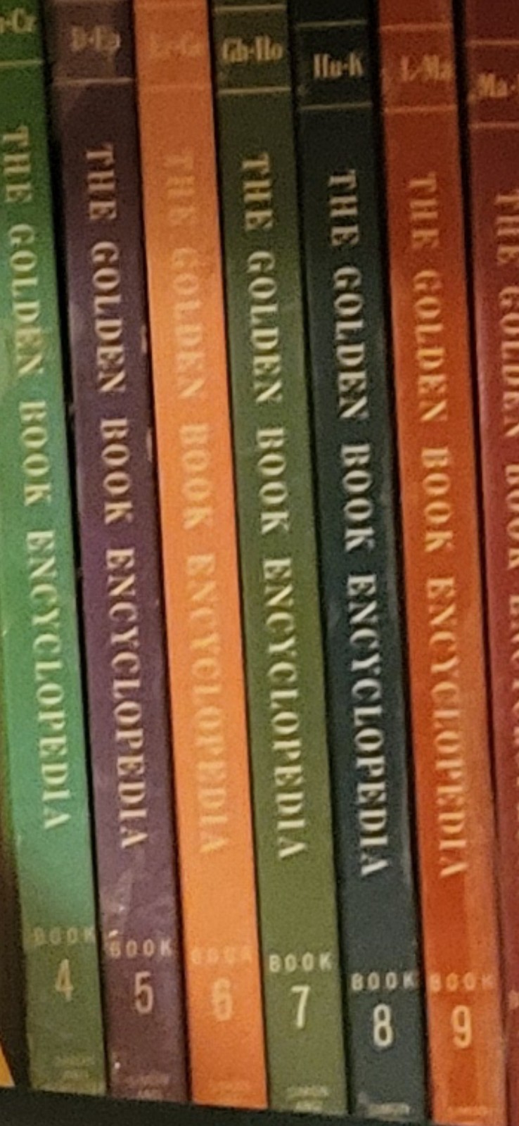 The Golden Book Encyclopedia Set Vintage 1959