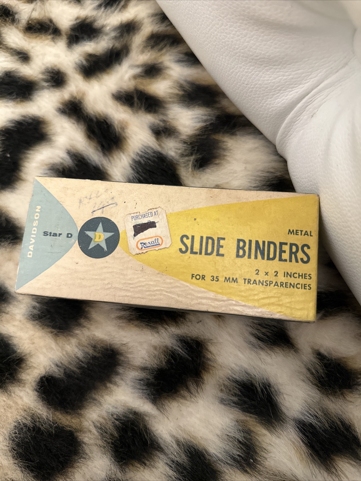 Vintage Photo Slide Binders 2” Metal Davidson For 35 MM Transparencies