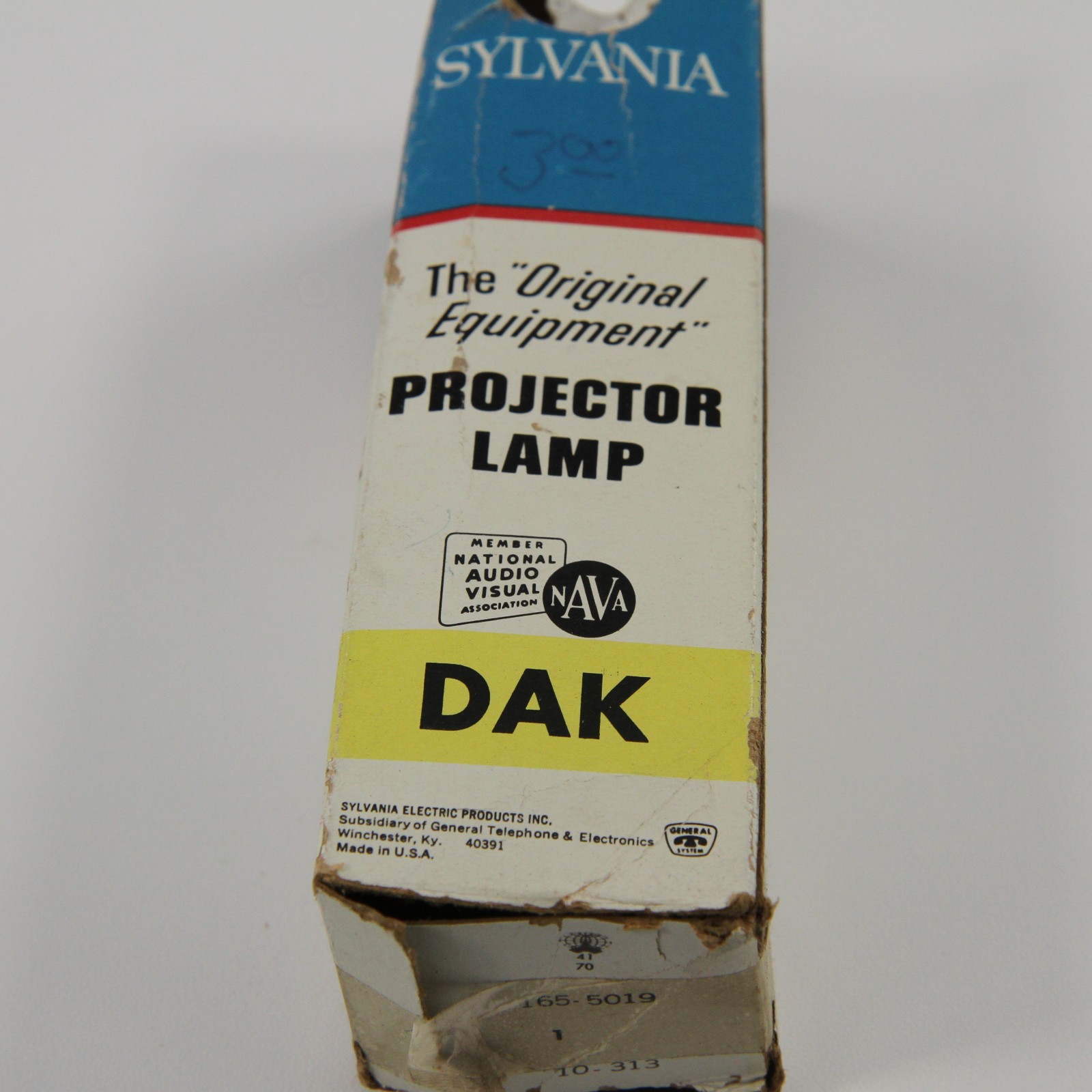 Vintage Slyvania DAK Blue Top & Kondo CLS Projector Lamps