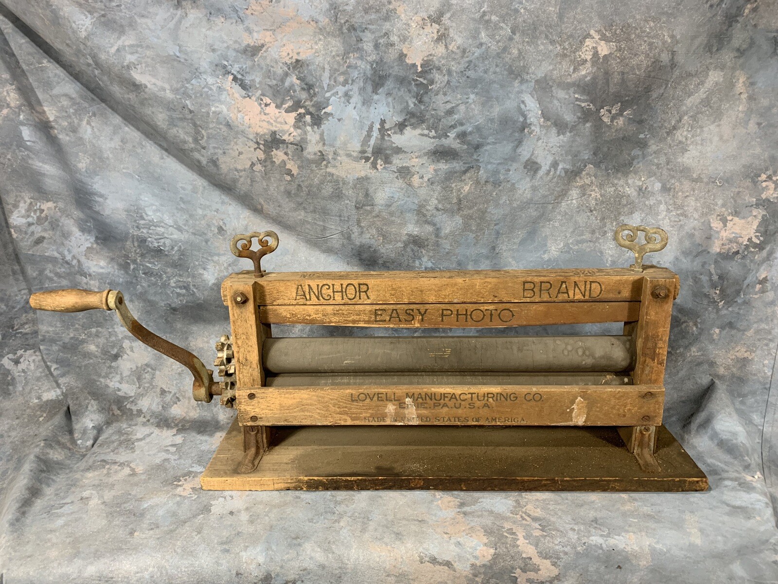 Anchor Brand Antique Easy Photo Print Wringer Lovell Manufacturing Co.