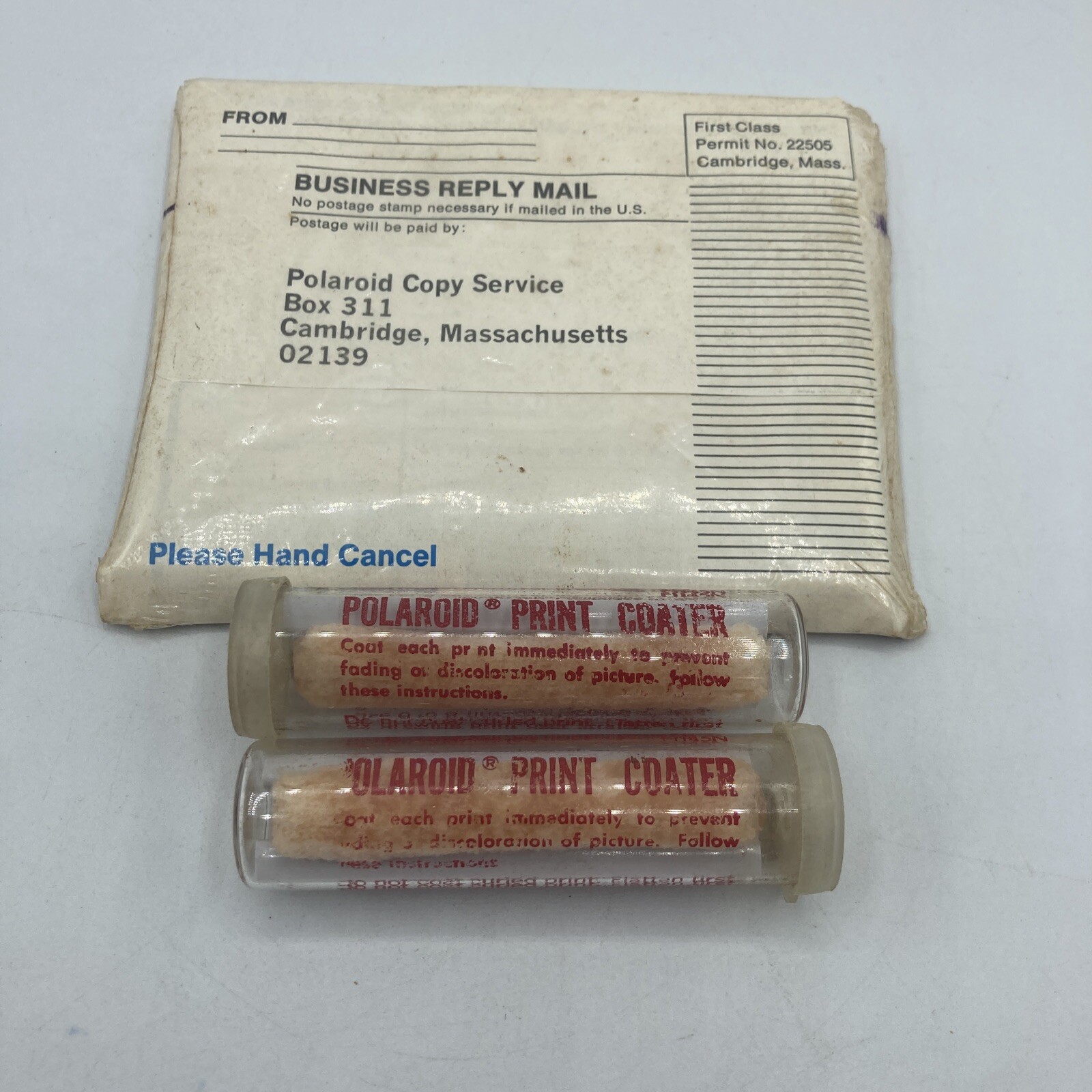 POLAROID Polacolor Print Mounts Unopened and Print Coater