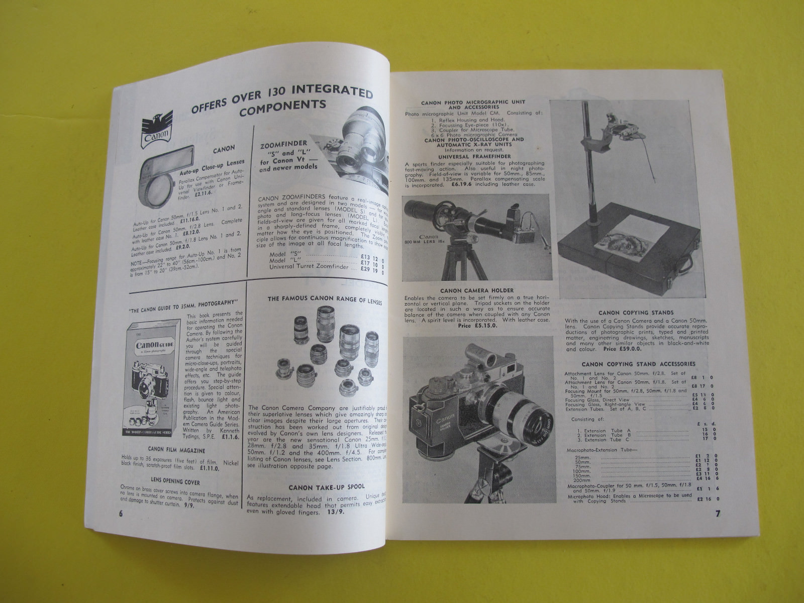 1966 67 Photo Products Guide Photographic Equipment Catalogue Cameras Projectors