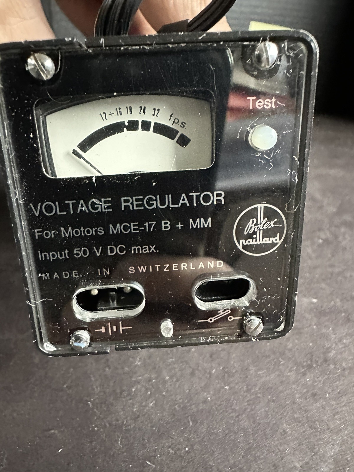 Bolex Paillard Voltage Regulator for Motors MCE-17 B #M5