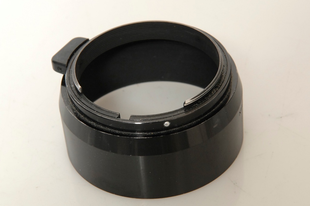 ✅ NIKON NIKKOR 85MM 2, 105MM 2.5 GENUINE METAL LENS HOOD, SUN SHADE HS-10