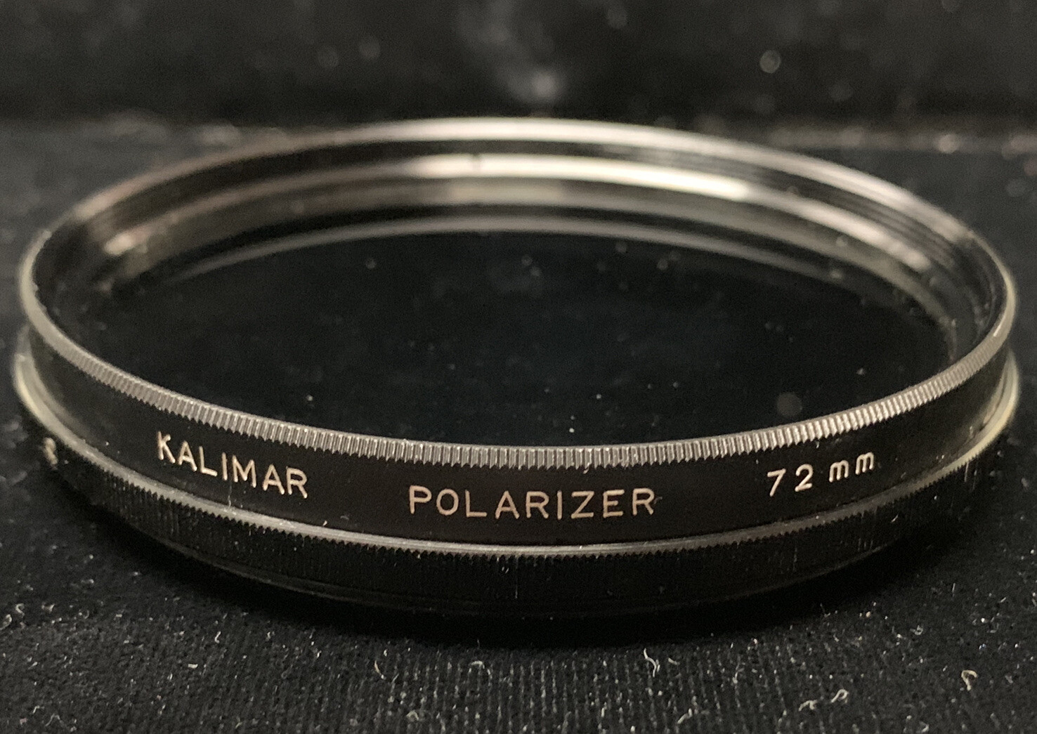 Vintage Kalimar Circular Polarizing CPL 72mm Filter Protective Case Japan lens