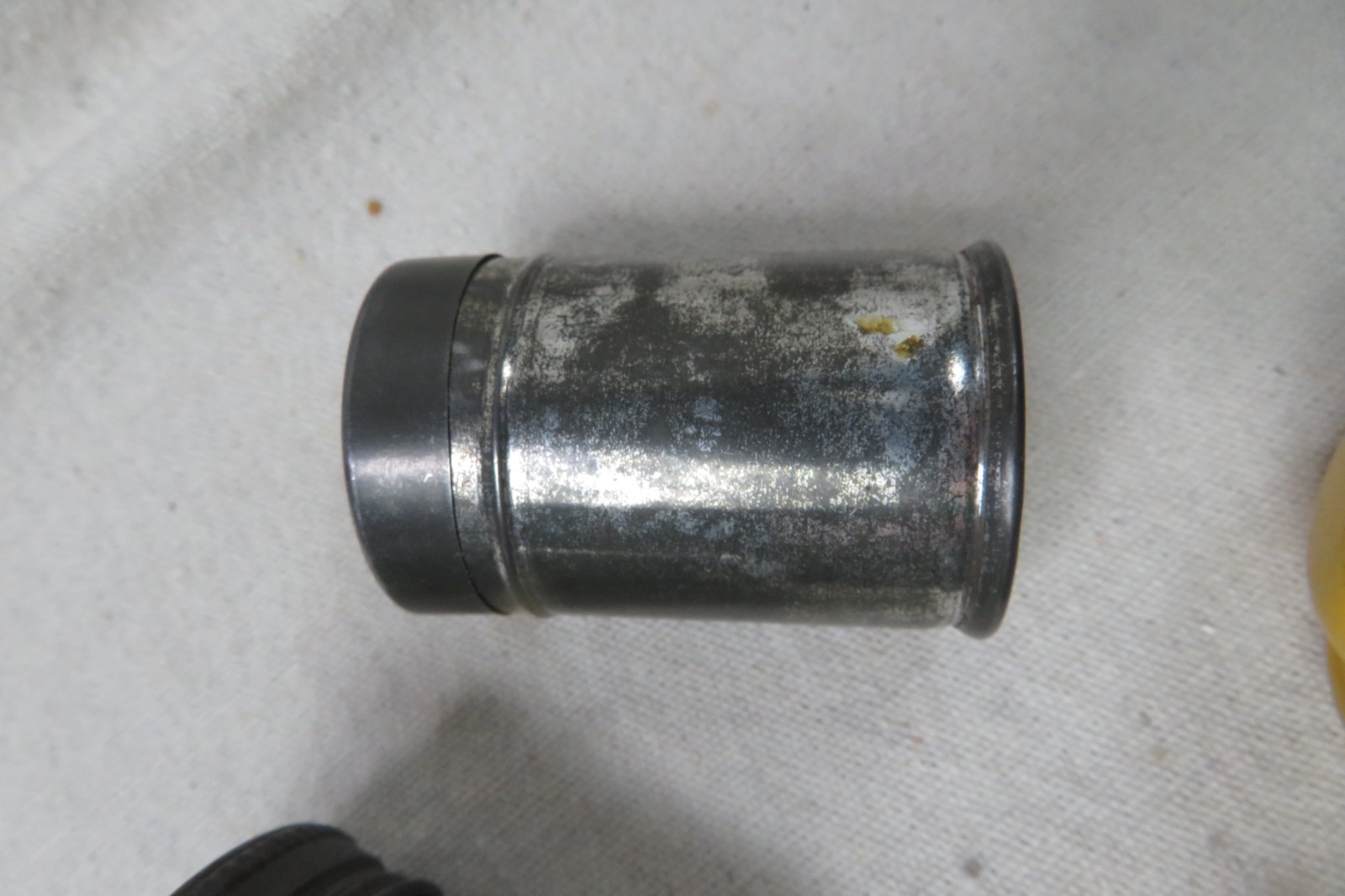Lot of 5 Vintage Metal Aluminum 35mm Film Can Canisters Kodak
