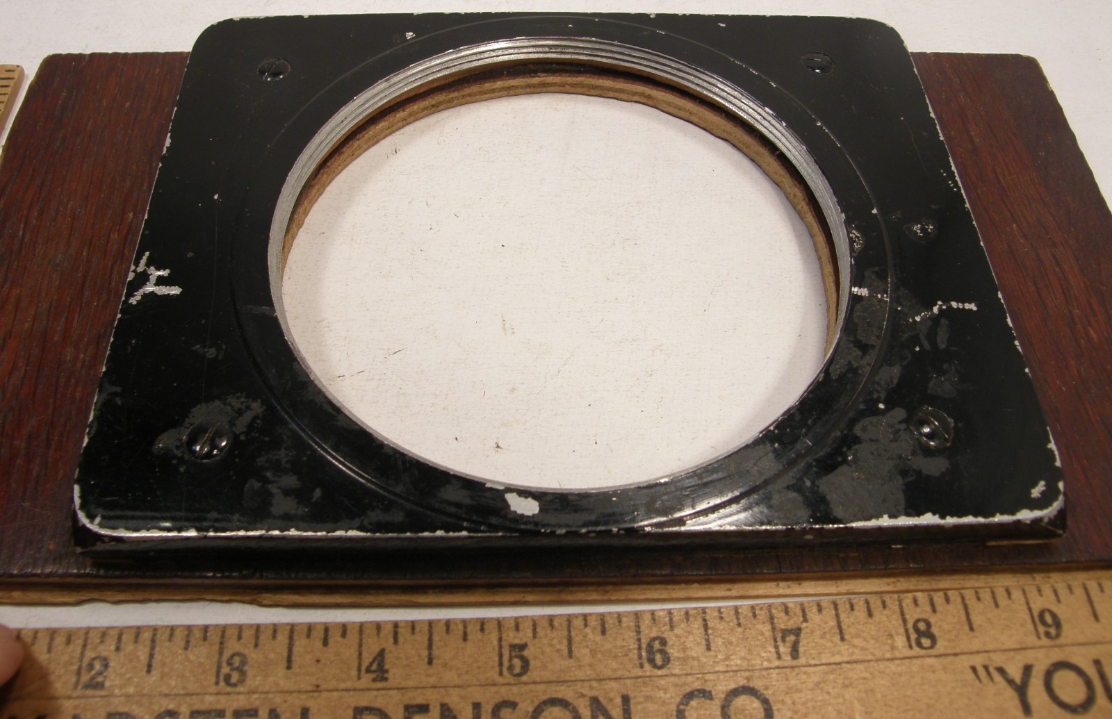 VINTAGE CAMERA PART ROTATING REVOLVING THREADED