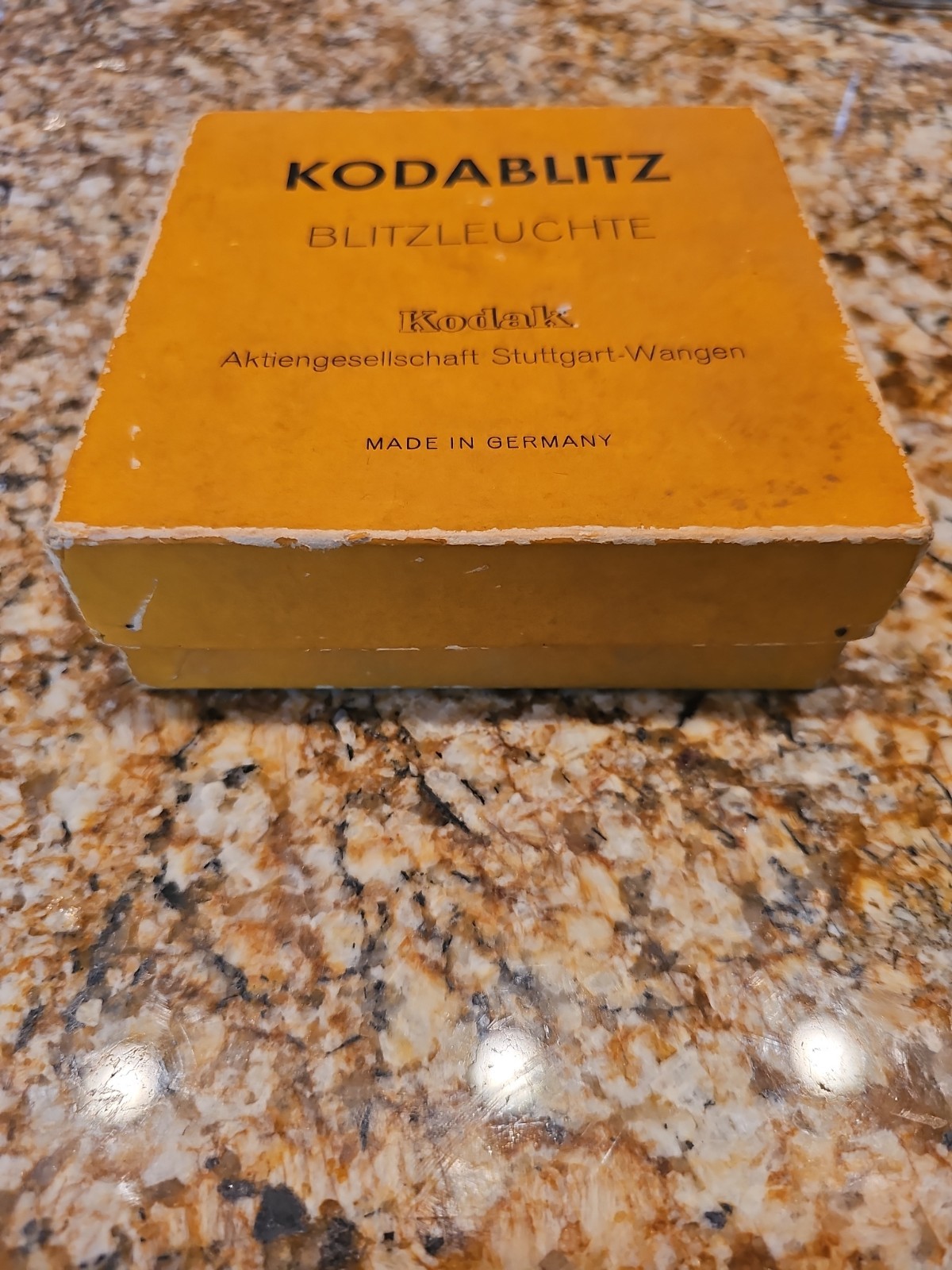 Vintage Kodak Kodablitz Blitzleuchte BOX AND INSERT ONLY