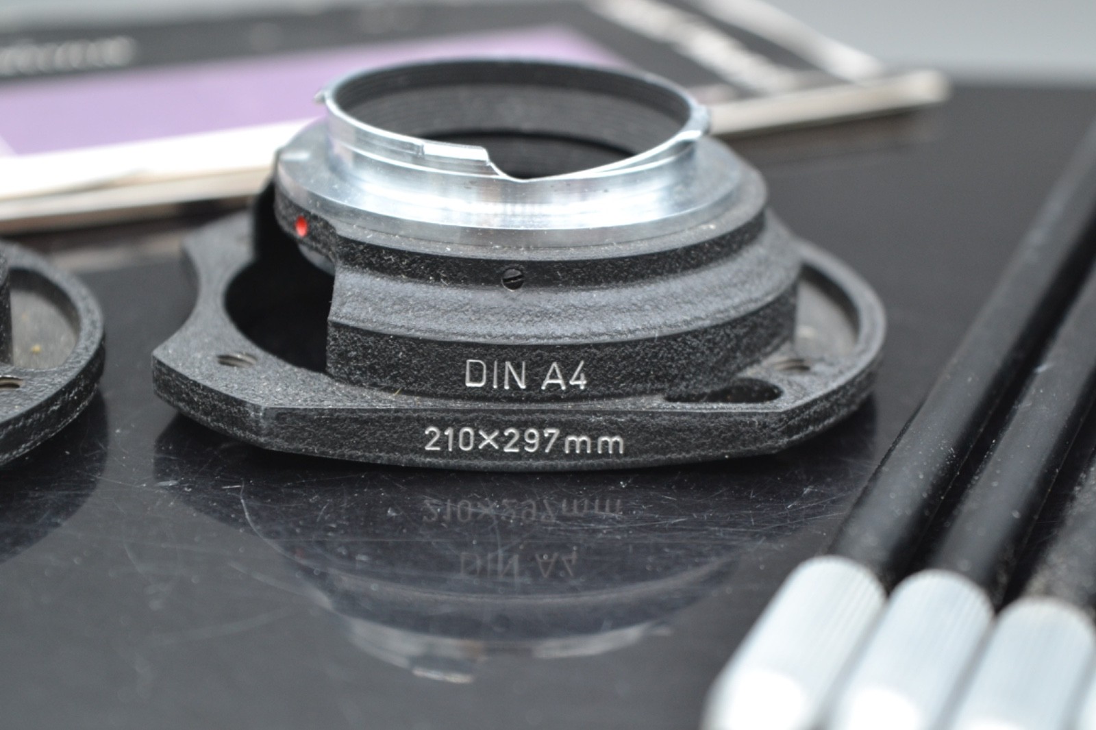 Leica Leitz BOOWU-M Din A4 A5 A6 Copy Stand Parts Boxed