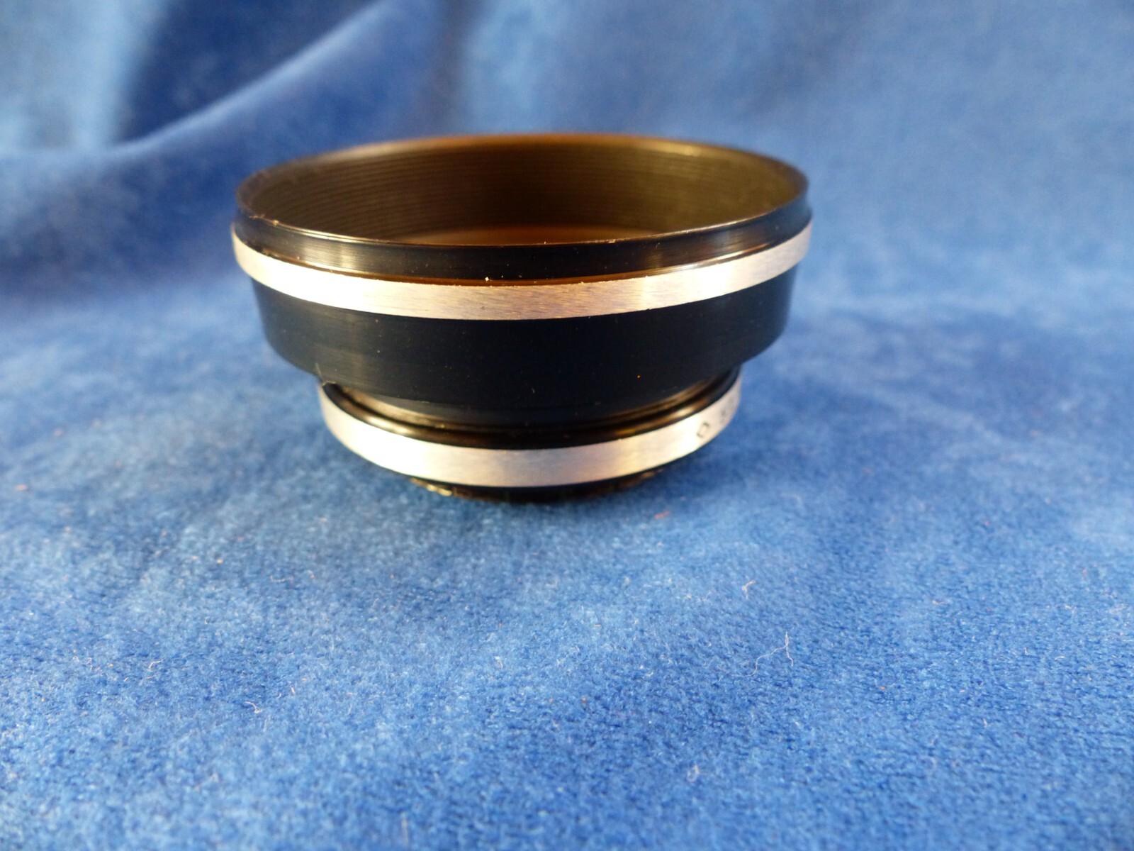 Vintage Harrison Lens Shade size VI, 34.3 mm adapter ring, and Tiffen filter