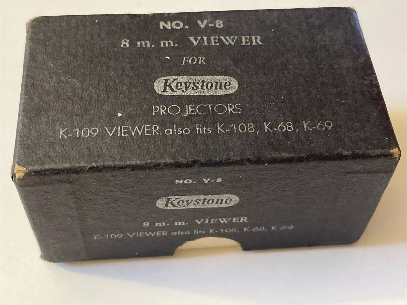 VINTAGE KEYSTONE PROJECTORS NO. V-8 8MM VIEWER FOR K-109 K-108 K-68